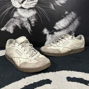 Reebok Forte Lounger 30252WCCQ Athletic Sneaker Women's 9 White Leather Lace-Up